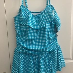 NEW Skirted Tummy Control Bathing Suit